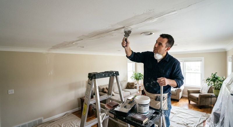 Bedroom Ceiling Repair in Alpharetta, GA