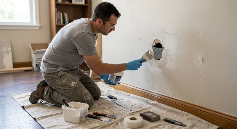 Drywall Crack Repair in Olathe, KS