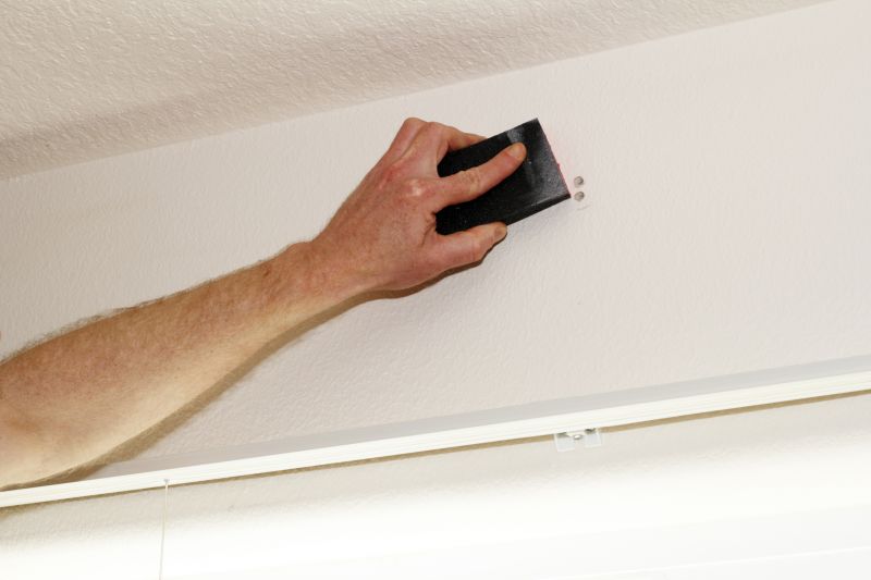 Sanding a Drywall Patch