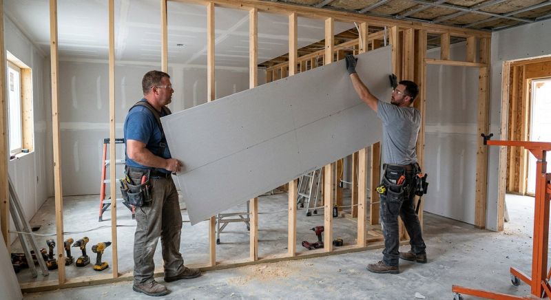 House Drywall Installation in Denver County, CO