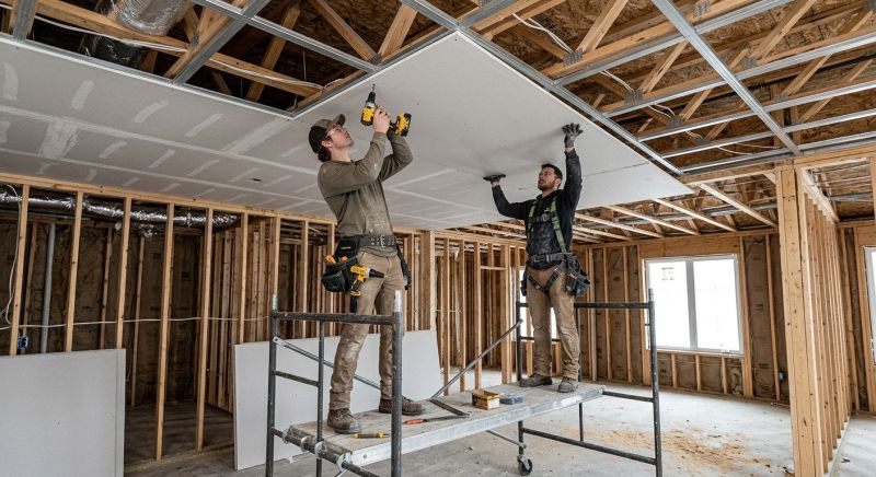 House Drywall Installation in Denver County, CO