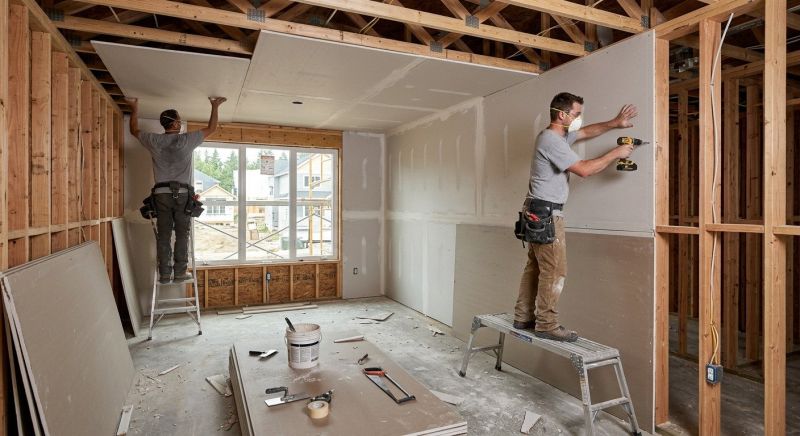 House Drywall Installation in Olathe, KS