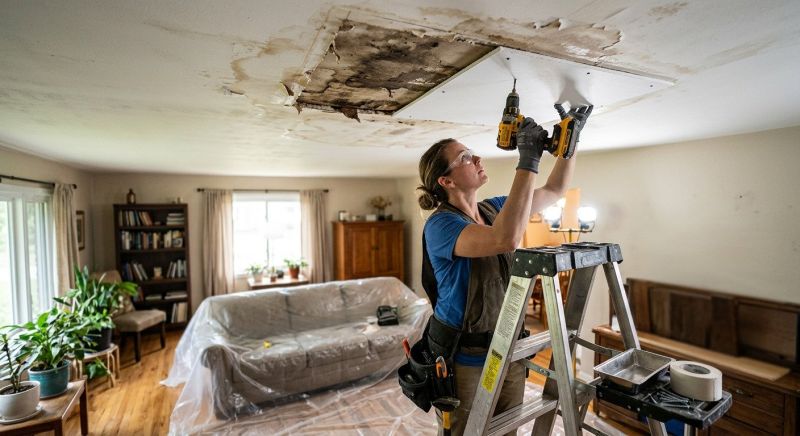 Apartment Ceiling Repair in Olathe, KS